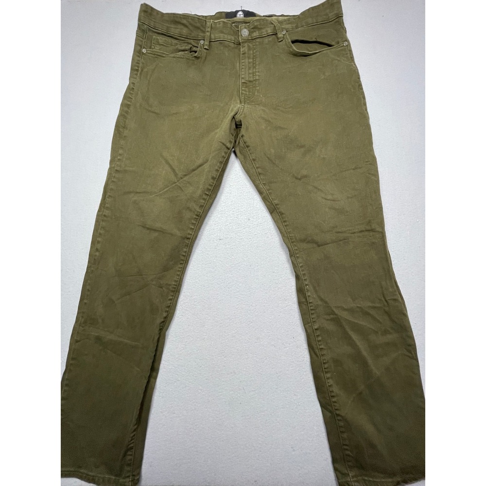 Jordan Craig Collins Pants Denim Olive Green 40x34 Mens